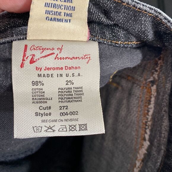 ⭐️Citizens of Humanity Boot Cut Mid Rise Zip Pocket Jeans 004-002 - Picture 8 of 12